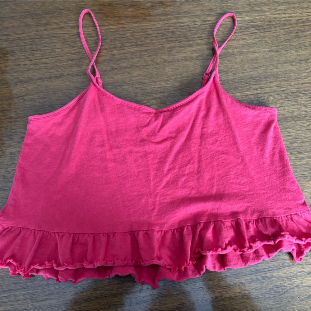 Red American Eagle Tank